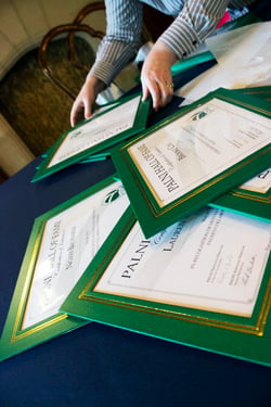 PALNI Award plaques