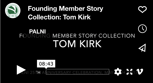 video title card that reads Founding Member Story Collection: Tom Kirk